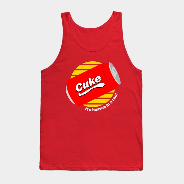 Cuke Tank Top by MoustacheRoboto